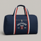 TOMMY HILFIGER EMBROIDERED DUFFLE BAG